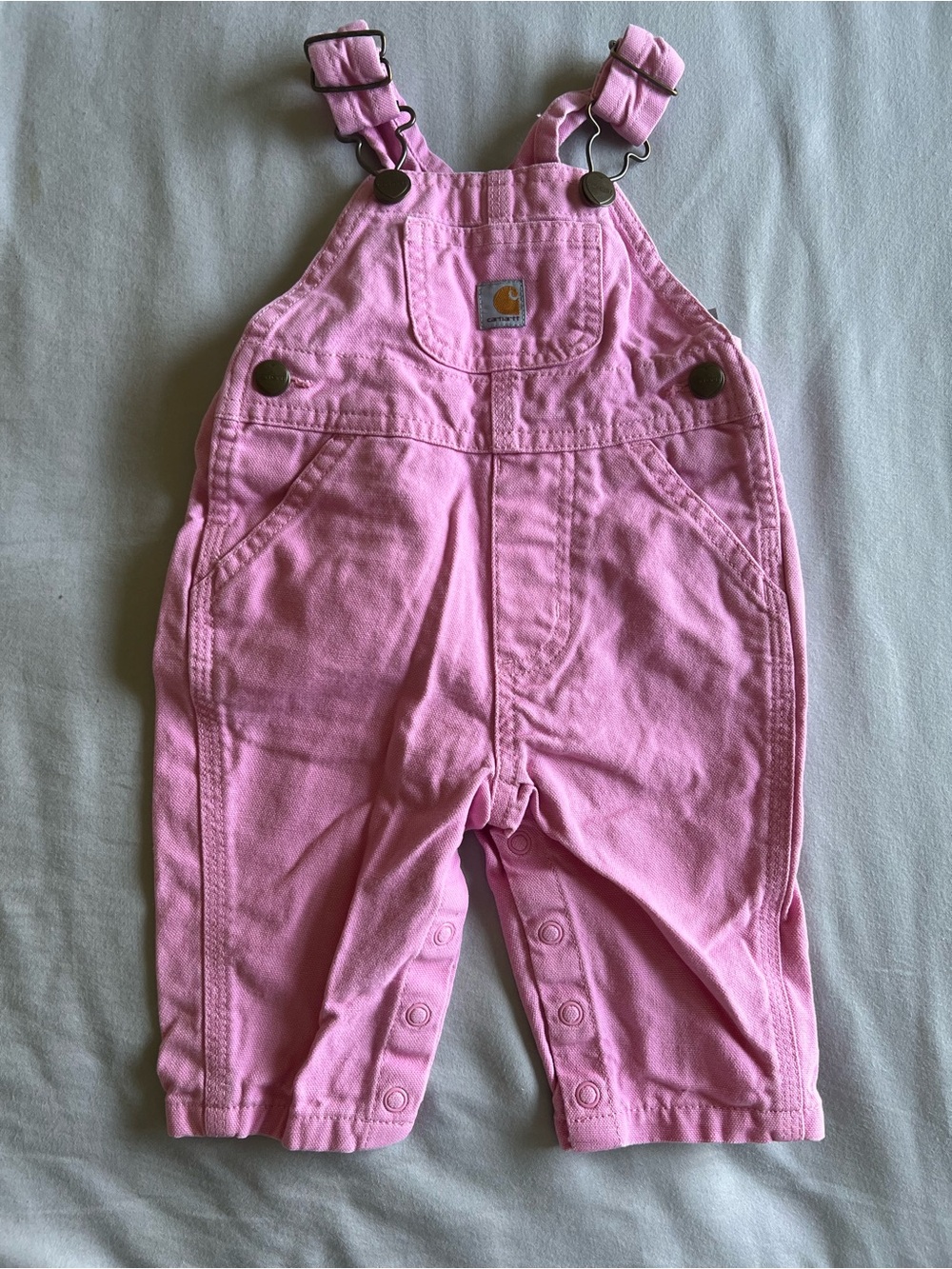 Carhartt Pink Baby Overalls